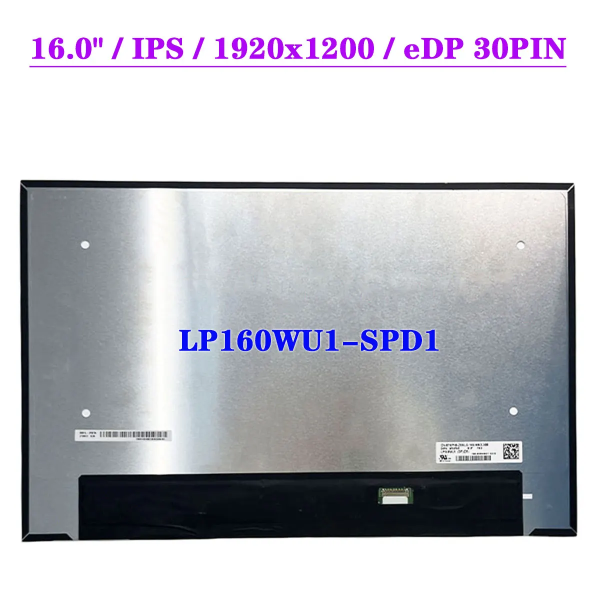LG LP160WU1(SP)(H1) laptop LCD Screen LED FHD+ 1920x1200 Matte 16 in New