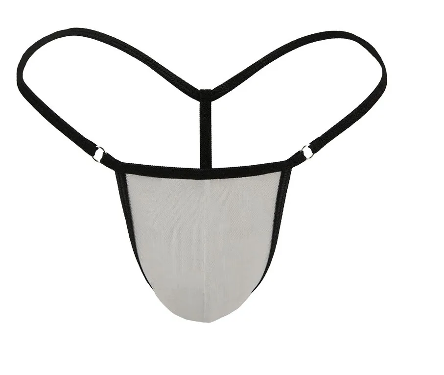 Men Sexy G-String Thong Stretchy Breathing Pouch T-Back Jockstrap Underwear Man's Underwear Thong Bikini Panties Erotic Lingerie