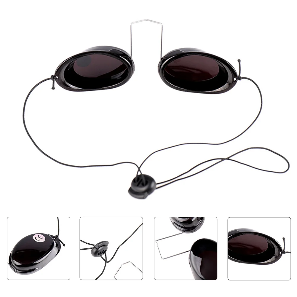 Beauty Rejuvenation Eye Mask Protective Goggles Sunbathing Sunglasses Safety Blinder Material: Polycarbonate Patch Practical 3