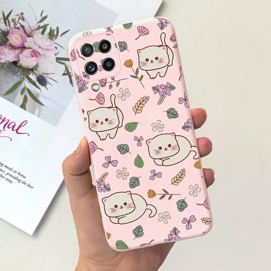 Cute Cat Cartoon Candy Color Soft Silicone Phone Case