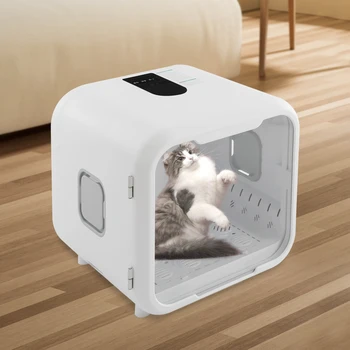 Pet Grooming Hair Dryer Box Adjustable Wind and Temperature Uv Sterilization Cabinet 1