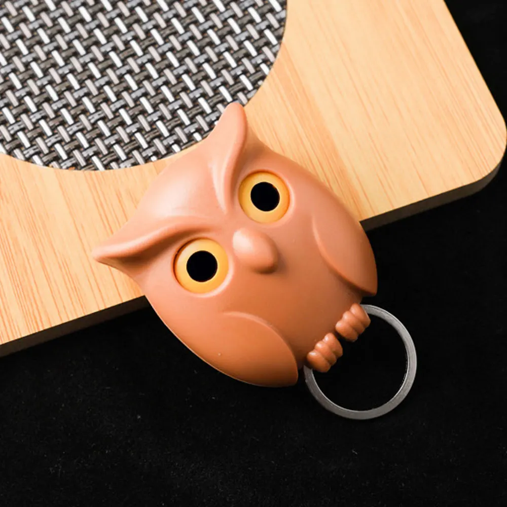 

1 Pcs Owl Night Wall Magnetic Key Holder Magnets Hold Keychain Key Hanger Hook Hanging Key Will Open Eyes Home Decoration