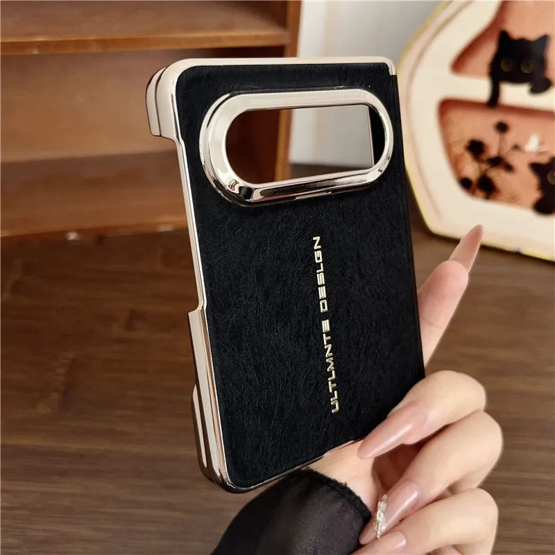 Luxury Magnetic PU Leather Anti-Fingerprint Non-Slip Phone Case