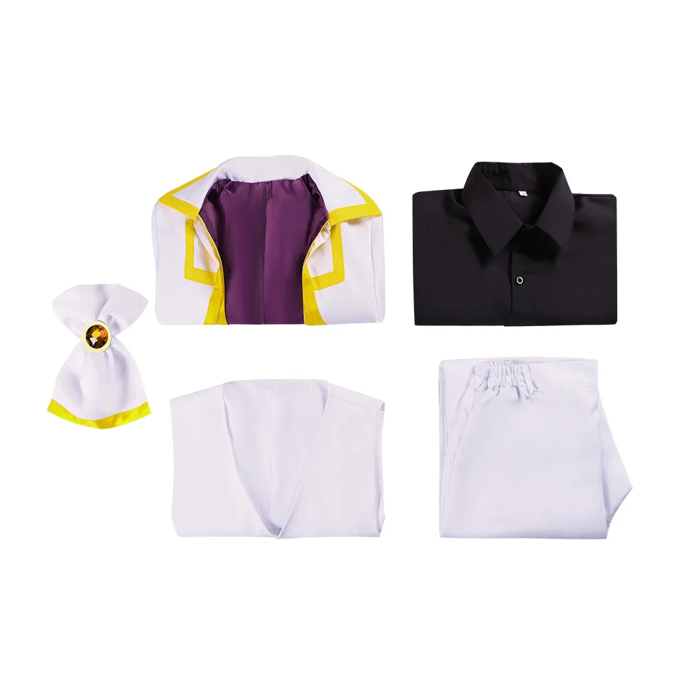 thumbnail image 1 of ¡Bienvenidos a Demom School! Disfraz de cosplay de Iruma-kun, uniforme de Alice Asmodeus, camisa, chaleco, abrigo, traje para fiesta de Halloween, 1 of 5