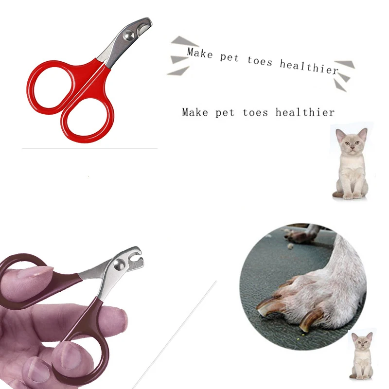 1pcs Professional Pet Dog Puppy Nail Clippers Toe Claw Scissors Trimmer Pet Grooming Products For Small Dogs Cats Puppy
