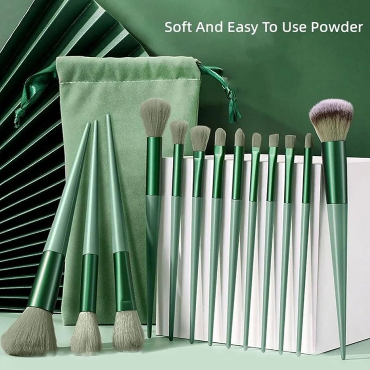 13 Pieces Of Makeup Brush Set Foundation Make-Up Brush Eye Shadow Brush Makeup Brush Set, Birthday And Halloween, Christmas
