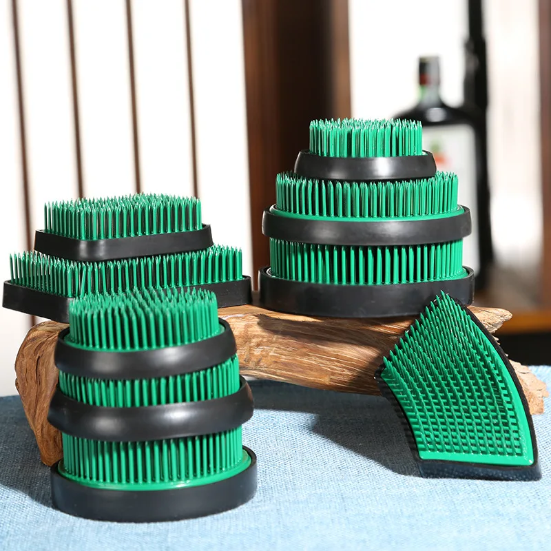 

Japanese Style Floral Green Kenzan Flower Art Ohararyu Arrangement Tool Base