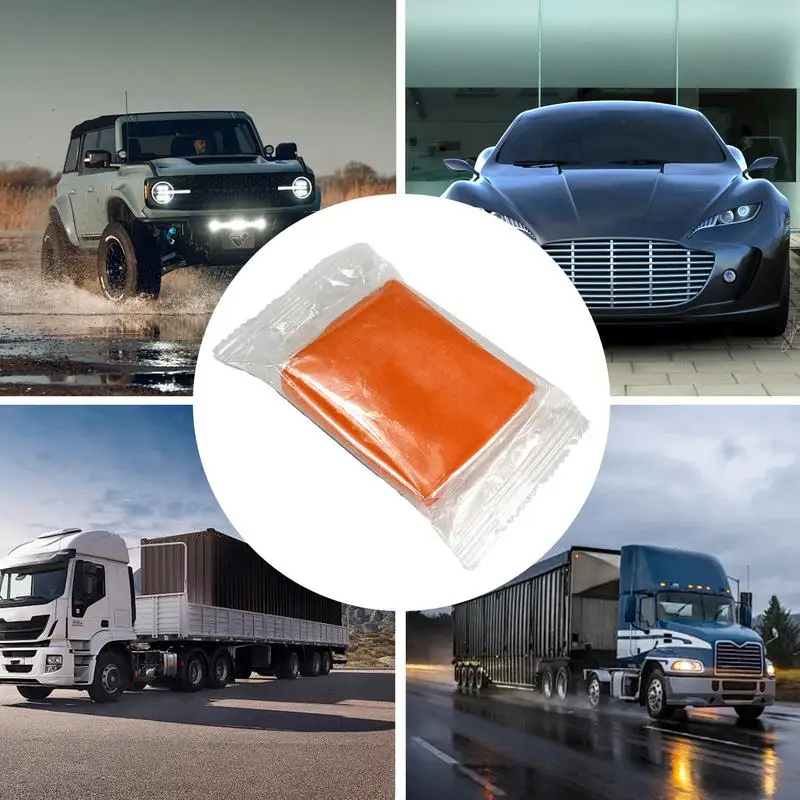 Auto Clay Bar 100g Car Detailing Tools Washing Cleaner Sludge Mud Remove Magic Exterior Care Cleaning Brush Car Accessories