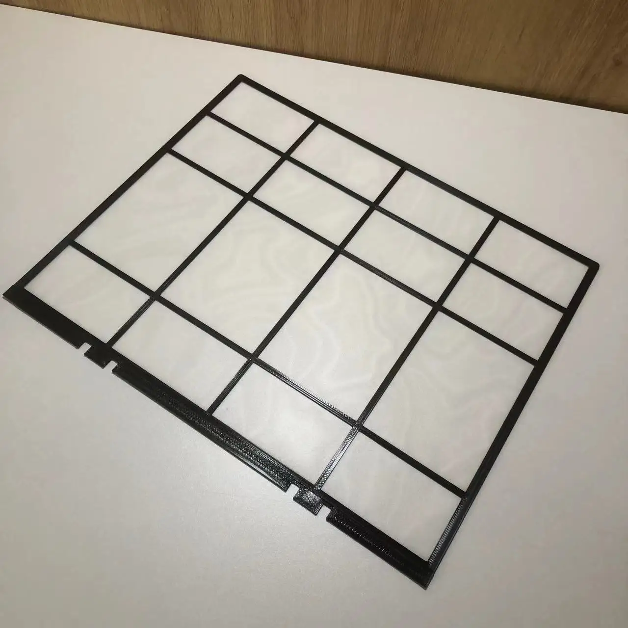 도시바용 2개/세트 왼쪽 19.5X32.5cm+오른쪽 40X32.5cm 에어컨 필터 분리형 에어컨 먼지 필터 부품