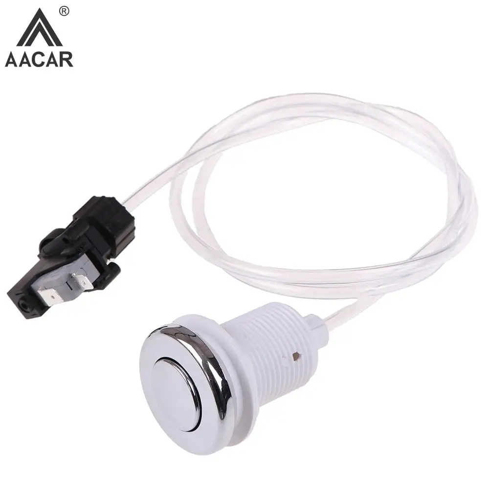 Air Pressure Switch 16A 250V On Off Push Air Button Switch Jet Tool Set Pneumatic Tubing Kits For Home