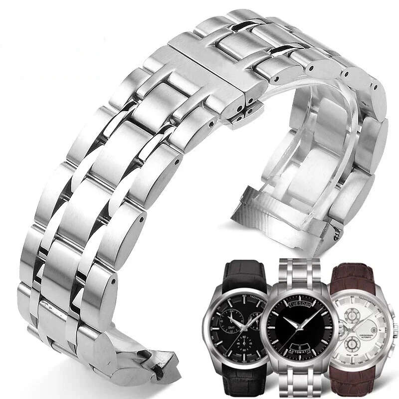 Correa de reloj de acero inoxidable 316L para Tissot 1853 Couturier T035 T035617A T035627A, correa de reloj deportiva impermeable, 22mm, 23mm, 24mm - AliExprs 1511 Correa de reloj de acero inoxidable 316L para Tissot 1853 Couturier T035 T035617A T035627A, correa de reloj deportiva impermeable, 22mm, 23mm, 24mm - AliExprs 1511