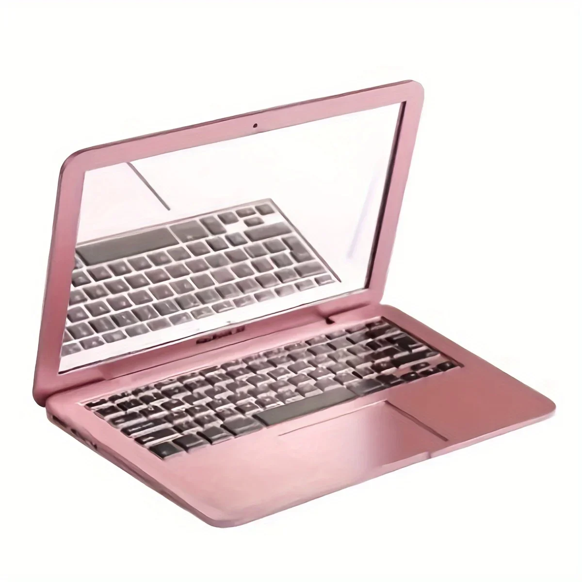 Creative mini computer, small mirror, laptop, portable design, foldable Apple makeup mirror, portable mirror