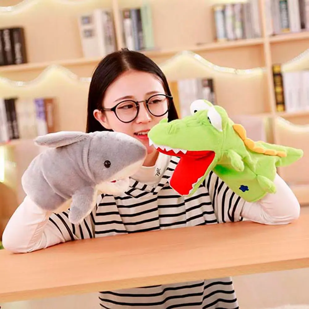 

Educational Toy Cartoon Animal Story Telling Dolls Children Gifts Plush Doll Animal Plush Hand Puppets Plush Toy Stuffed Toys