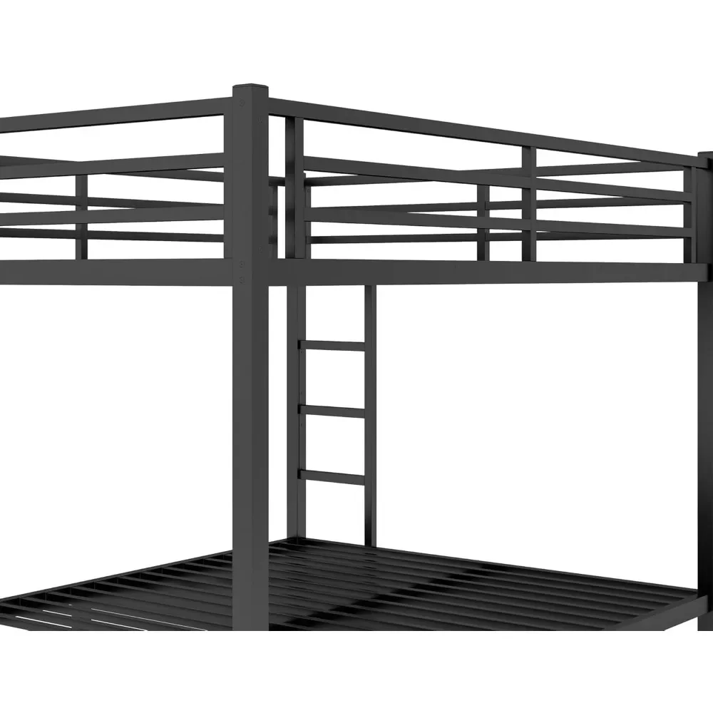 NEW-Queen Over Queen Bunk Beds for Adults,Heavy Duty Adult Bunk Beds,Metal Bunk Bed