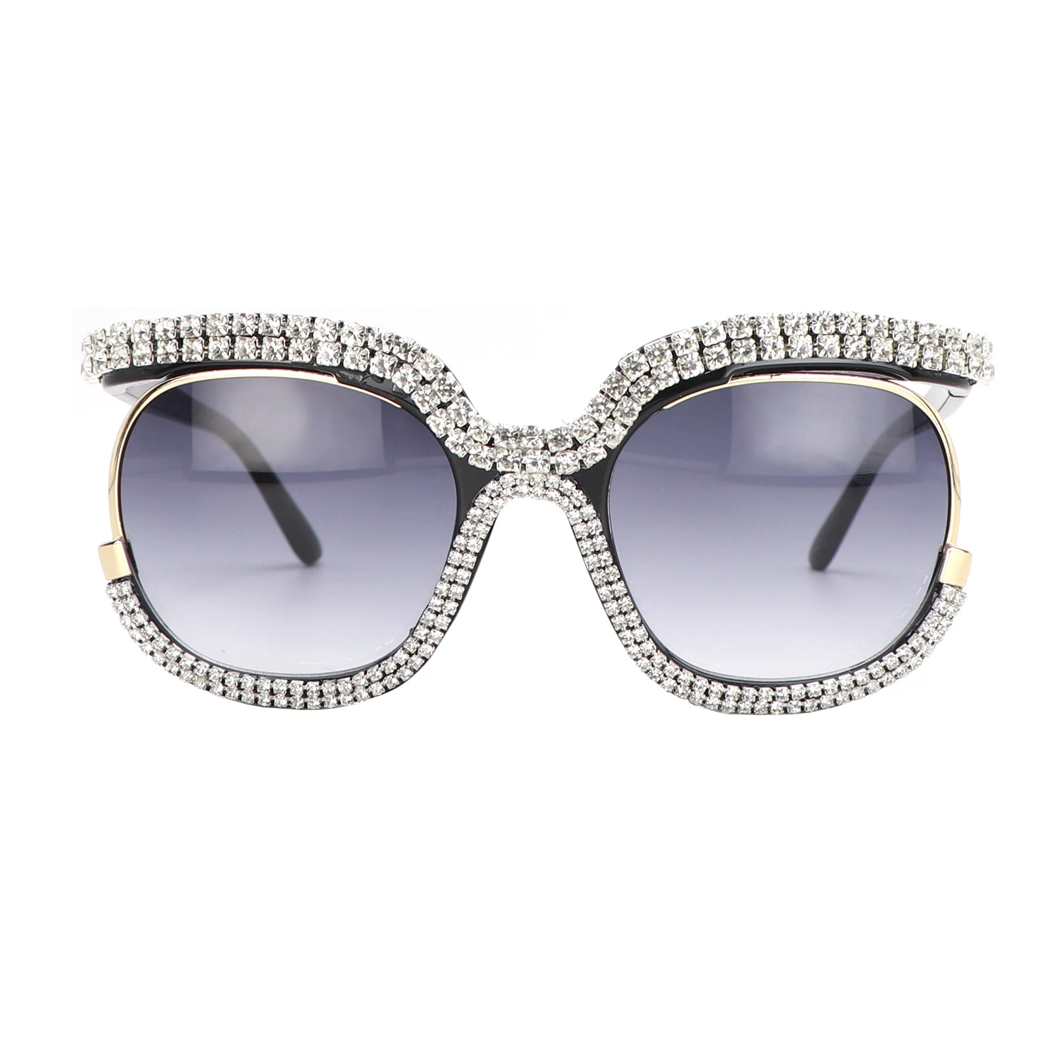 

Fashion Rhinestone sunglasses Oversized Crystal Eyeglasses
