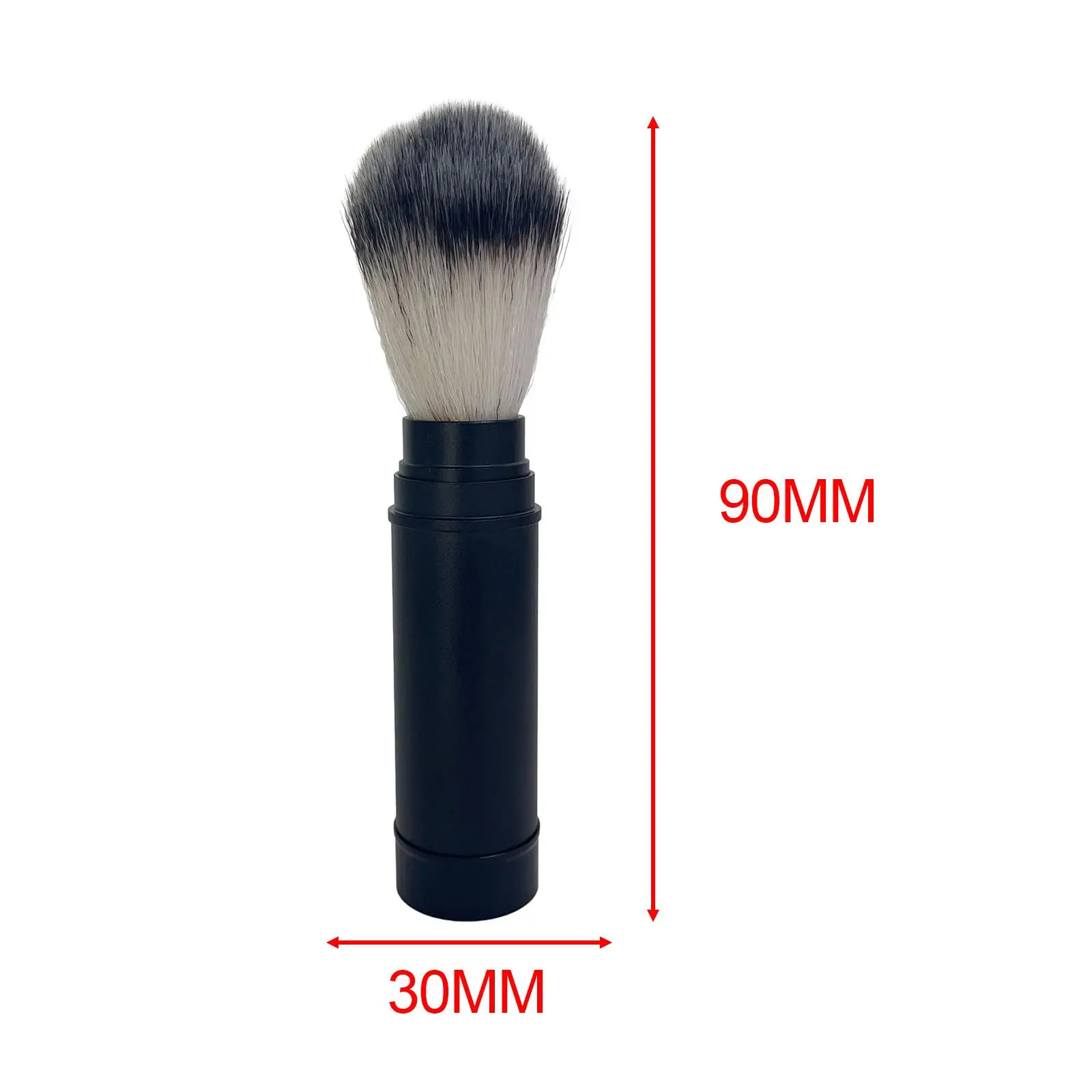 Men Shaving Brush Professional for Father Husband Lightweight Accessories Nylon Bristles for Barbershop Salon Travel Home