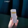 ZORRO Kerosene Lighter Ultra-thin Carving Craft Grinding Wheel Pure Copper Men's Lighter Gift 6