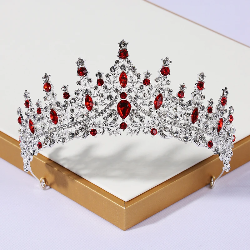 Bride Crown Headwear Female Crystal Rhinestone Wedding Alloy Accessories Jewelry Birthday Little Princess Student Adult Gi hair headdress bridal headwear hair band crown jewelry accessories