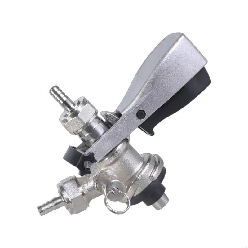 090C 5/8inch Stainless Steels Beer Kegs Coupler Dispenser Beer Kegs Tap Distributor Coupler Tap Dispenser for Home
