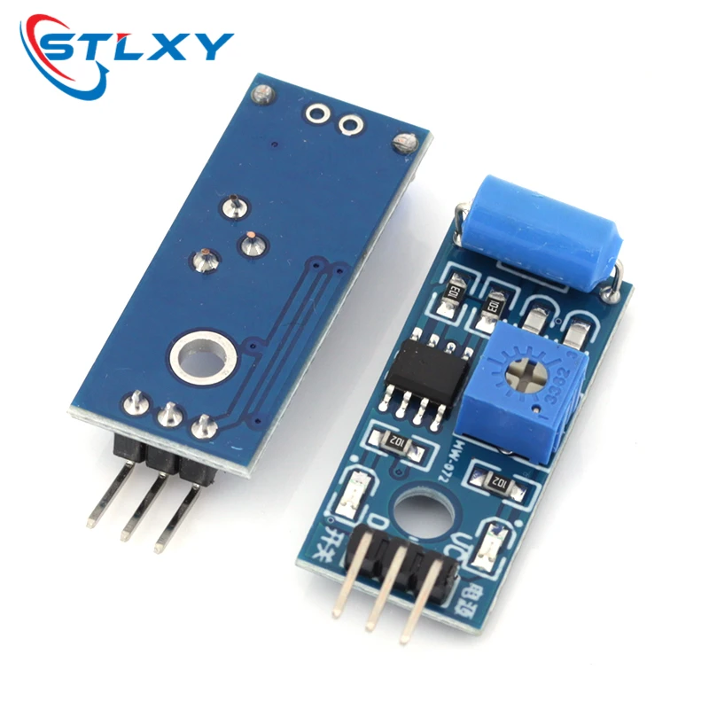 Stlxy normally closed type vibration sensor module Alarm sensor module Vibration switch SW-420 for arduino