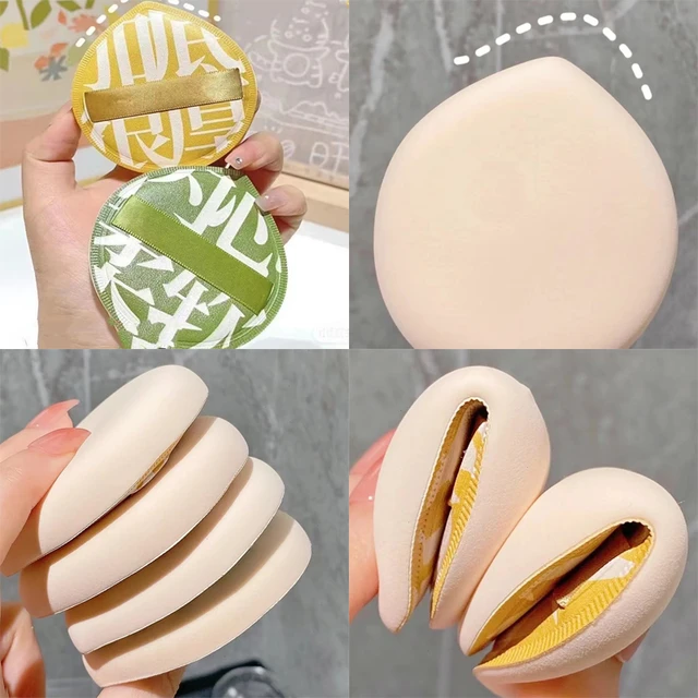 1/2Pcs Makeup Sponge Puff Set Makeup XL Powder Concealer Super Soft Elastic  Cotton Face Base Make Up Cosmetic Puff Beauty Tools - AliExpress