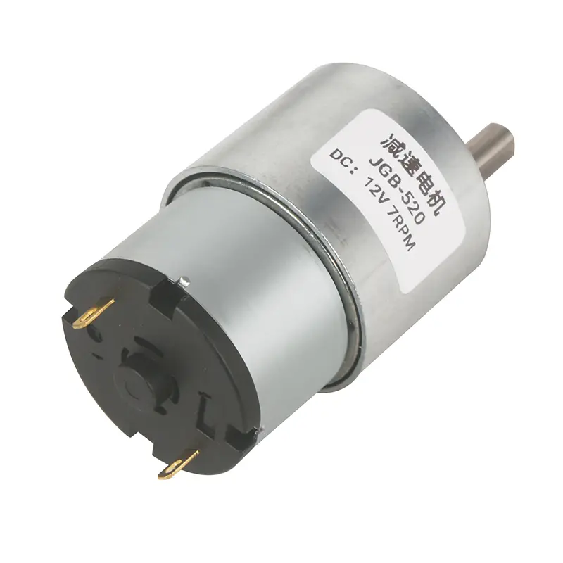 6V/12V/24V DC Gear Motor 7RPM to 960RPM High Torque Gear Box JGB37-520 Reversible Electric Reduction Geared Motor image 5