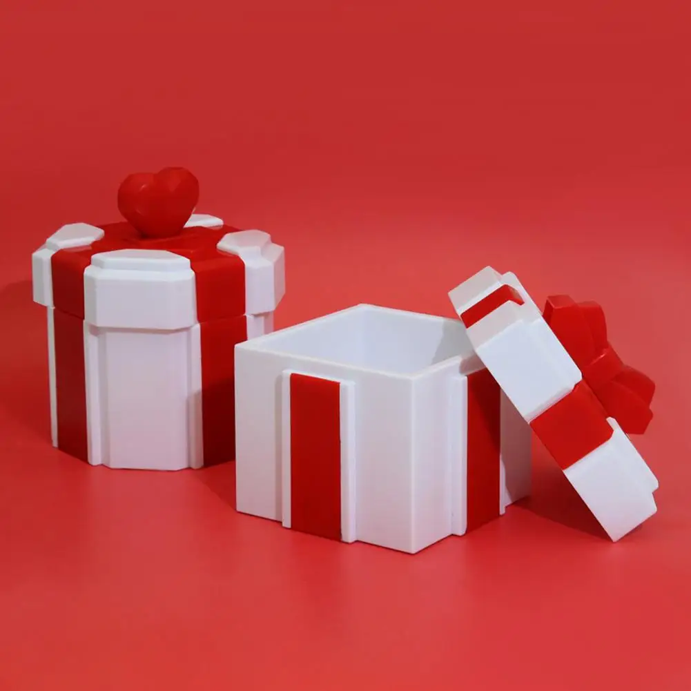 

Storage Box Delicate Detachable Eye-catching Baking Ornaments Display Box for Festival