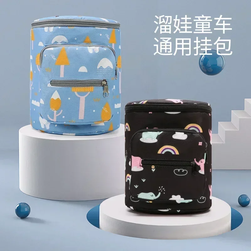 Stroller Organizer Bags Mummy Large Capacity Travel Hanging Bag Bottle Holder Pram Diaper Bags Baby Stroller Accessories Gifts
