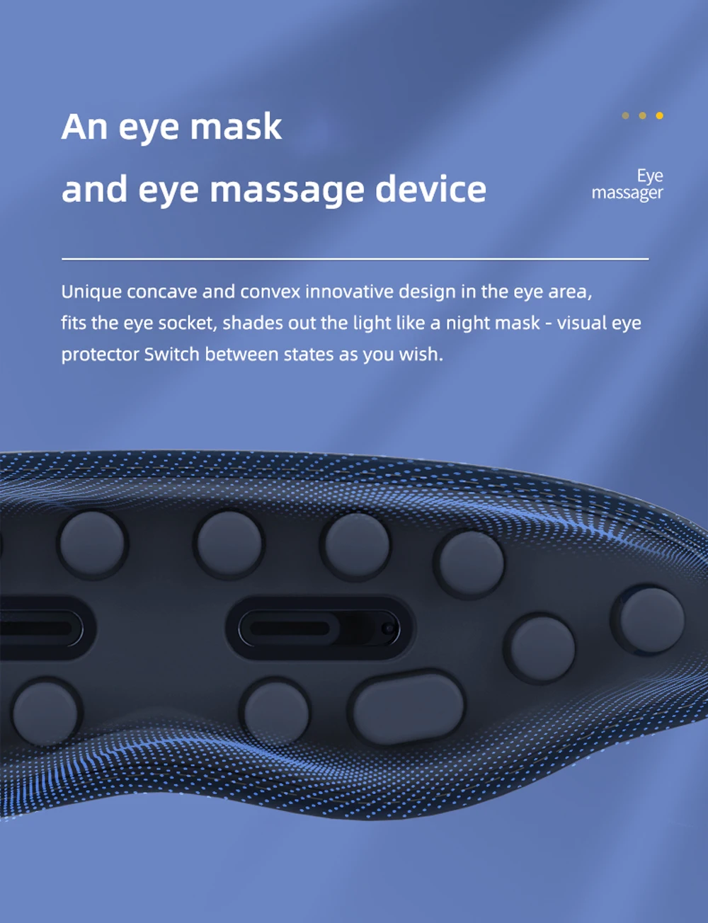 Smart Eye Massager – Rechargeable Heated Eye Massage Instrument