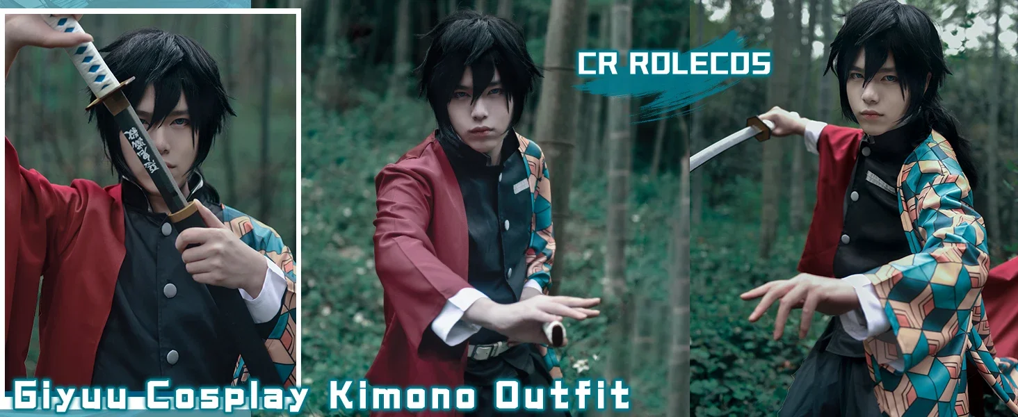  CR ROLECOS Giyuu Tomioka Cosplay Costume