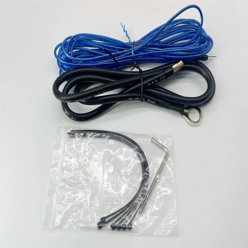 Car Audio Modified Horn Power Amplifier Advanced Pure Copper Sheathed Wire Car High-power Subwoofer Power Cord Audio Cable