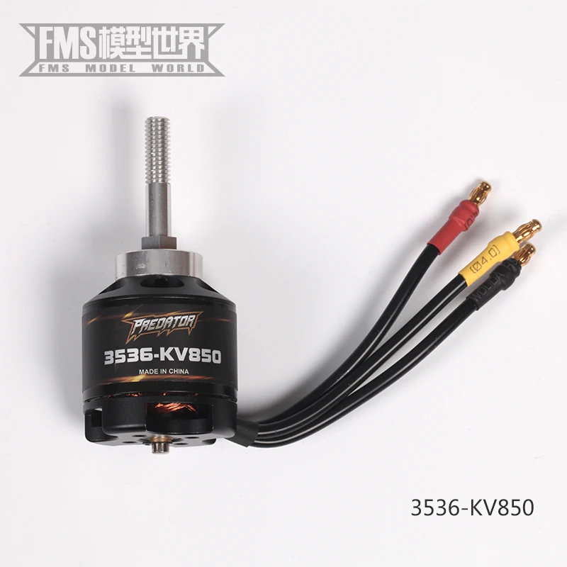 Moteur brushless 2805-KV2720 monté sur un support de test, prêt pour installation sur drone ou planeur.