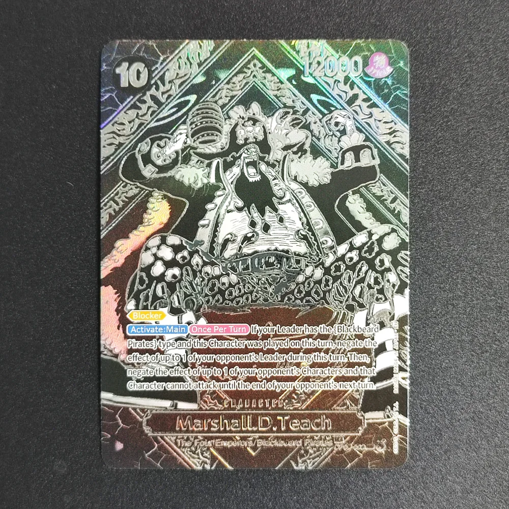 ONE PIECE CARD Game Gold Manga Teach Ruffy Op09-093 OP05-119 SEC Englische Sammlung OPCG Anime-Karten – Detail 5