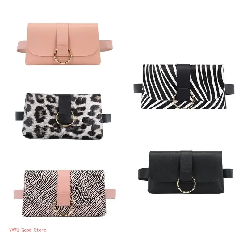 

Women Mini Envelope Waist Bag PU Leather Clutch Cell Phone Purse Chest Bags Fashion