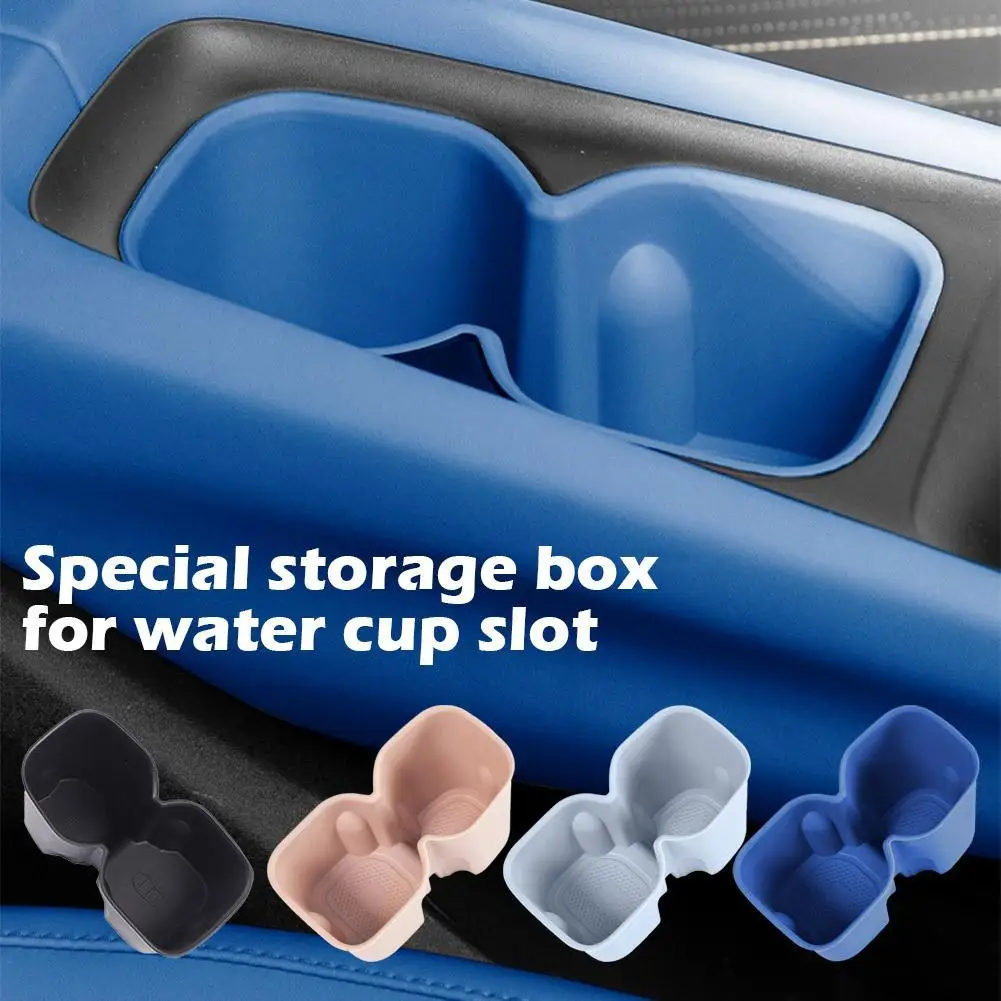 

For BYD SEAGULL 2023 Car Center Console Water Drink Box Car Insert Organizer Box Cup Storage Interior Garbage Accessories H B1W5