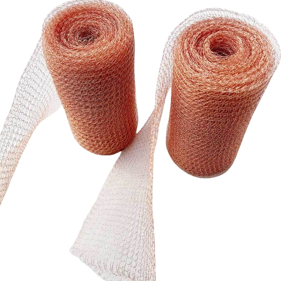 Rustproof Copper Mesh Slug Repeller for Gardens