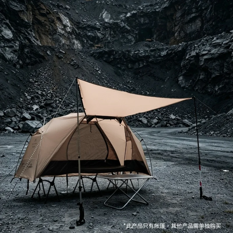 MOUNTAINHIKER Single Person Camp Bed Tent Outdoor Waterproof Rainproof Multi-Purpose Leisure Camping Shelter for Hiking And Trav