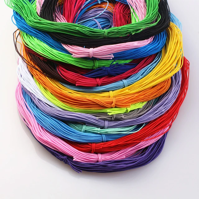 Elastic Bands for Sewing 0.8 20 Yard Red Knit Elastic Spool High  Elasticity for Wigs, Waistband, Pants