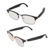 Smart Glasses Bluetooth Glasses Metal Frame Magnetic Charging Remote Photo Shooting Touch Sensor Control PC for Online Meeting 6