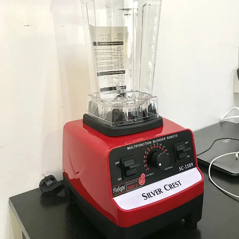 Description Picture 4 of item3000W Heavy Duty Commercial Grade Blender Mixer Juicer Fruit Food Processor Ice Smoothies Blender High Power Juice maker Crusher