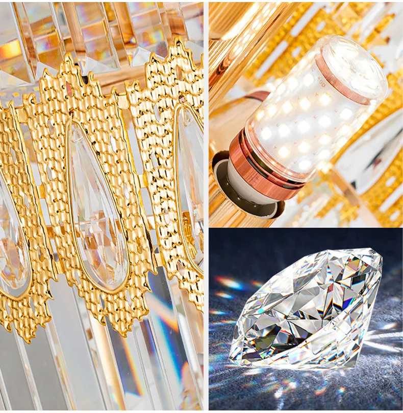 Lustre en cristal de luxe - vue 3