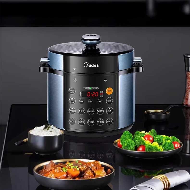 Midea electric pressure cooker household 5L large-capacity rice cooker multi-functional automatic pressure
