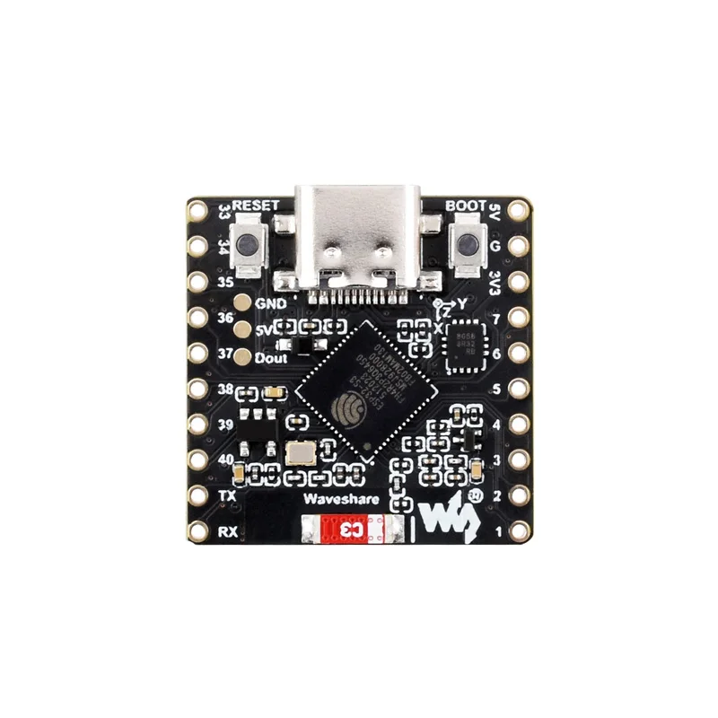 Development Board ESP32 Development Board ESP32-S3 Matrix 8x8 RGB-LED-WiFi Bluetooth With QST Attitude Gyro Sensor QMI8658C