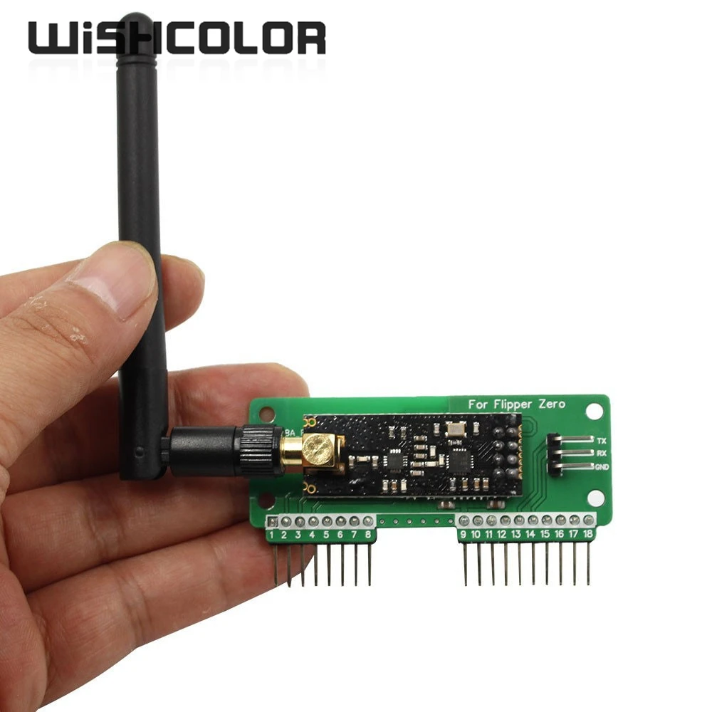 Modulo Nrf24 Aggiornato Di Alta Qualità Wishcolor Per Modulo Flipper Zero Gpio Per Sniffer E Mousejacker