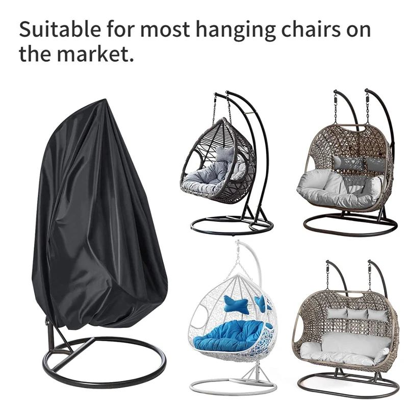 Outdoor Hängen Stuhl Regendicht Abdeckungen Schwingen Ei Stuhl Sonnencreme Abdeckungen Pod Stuhl Möbel Wasserdichte Schutzhülle – Detail 3