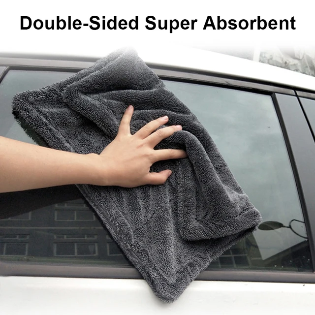 Lucullan 300GSM 40x60CM Microfiber Towels For Cars Drying Household Super  Absorbent Auto Detailing Plush - AliExpress