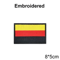 Buy PVC/Embroider Flag Patches UK Spain France Germany US Russia Army Military Tactical Hook Badge Rubber Shoulder Emblem Applique Online - Image 3