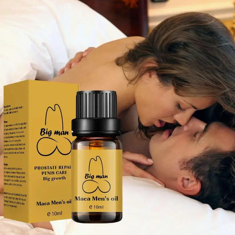 Penis Enlargement Oil Natural Men Maca Prostate Repair Penis Care Prevents Premature Ejaculation Oil 60 Minutes Erection Fast penis enlargement oil