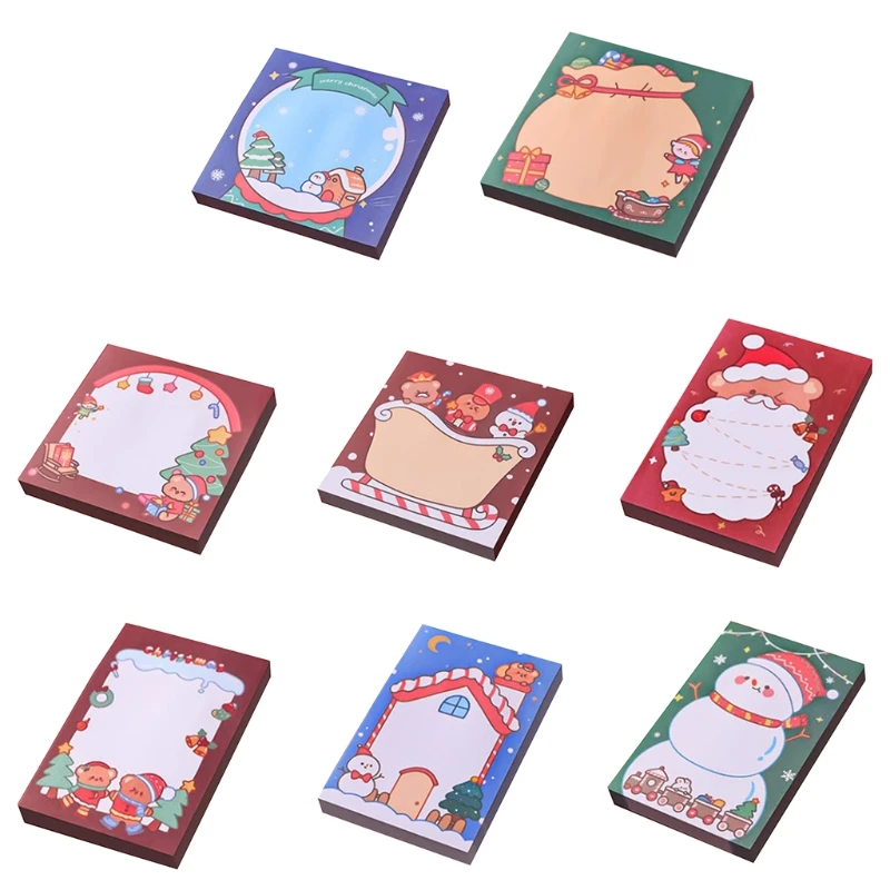 Multifunctional Pocket Note Pad Portable Writing Pad Christmas Brithday Party Supplies for Students Artists Designers Dropship