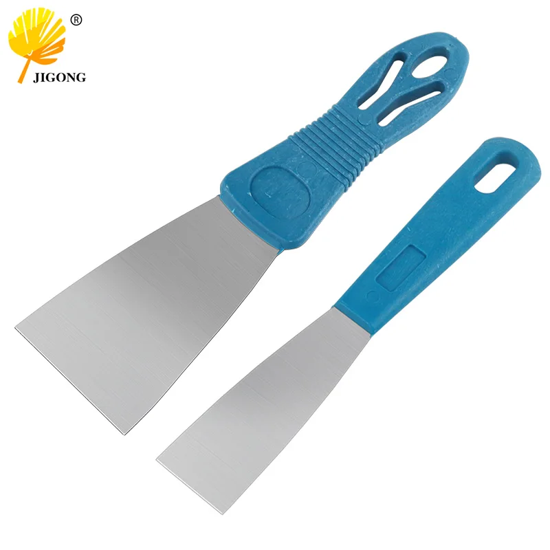 Stainless steel oblique blade putty knife scraper 1Pc 1 Inch 2 Inch